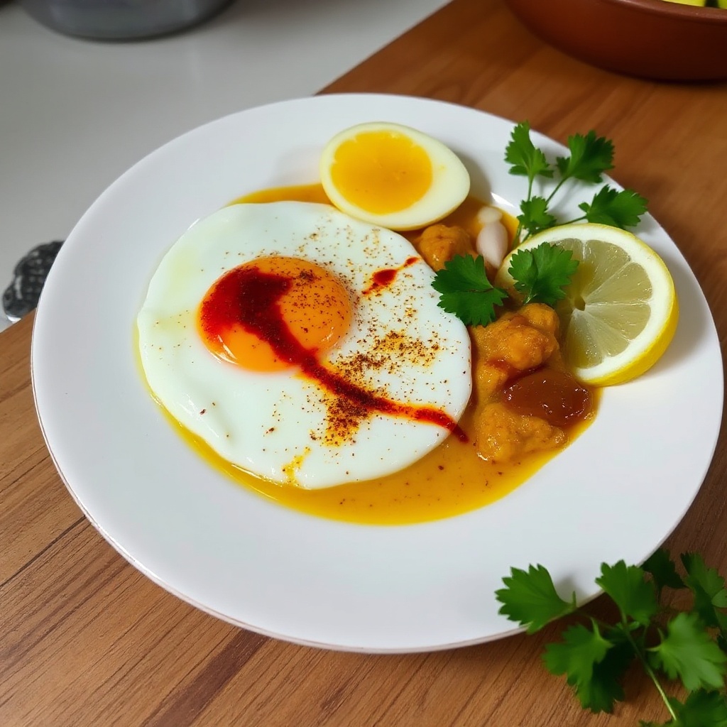 Gewürztes Eiercurry-Delight