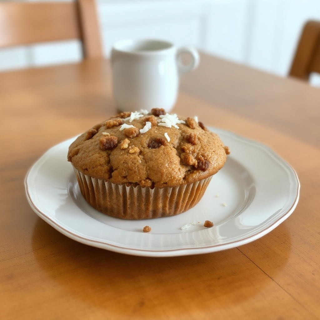 Kaffee-Walnuss-Kokos-Muffins