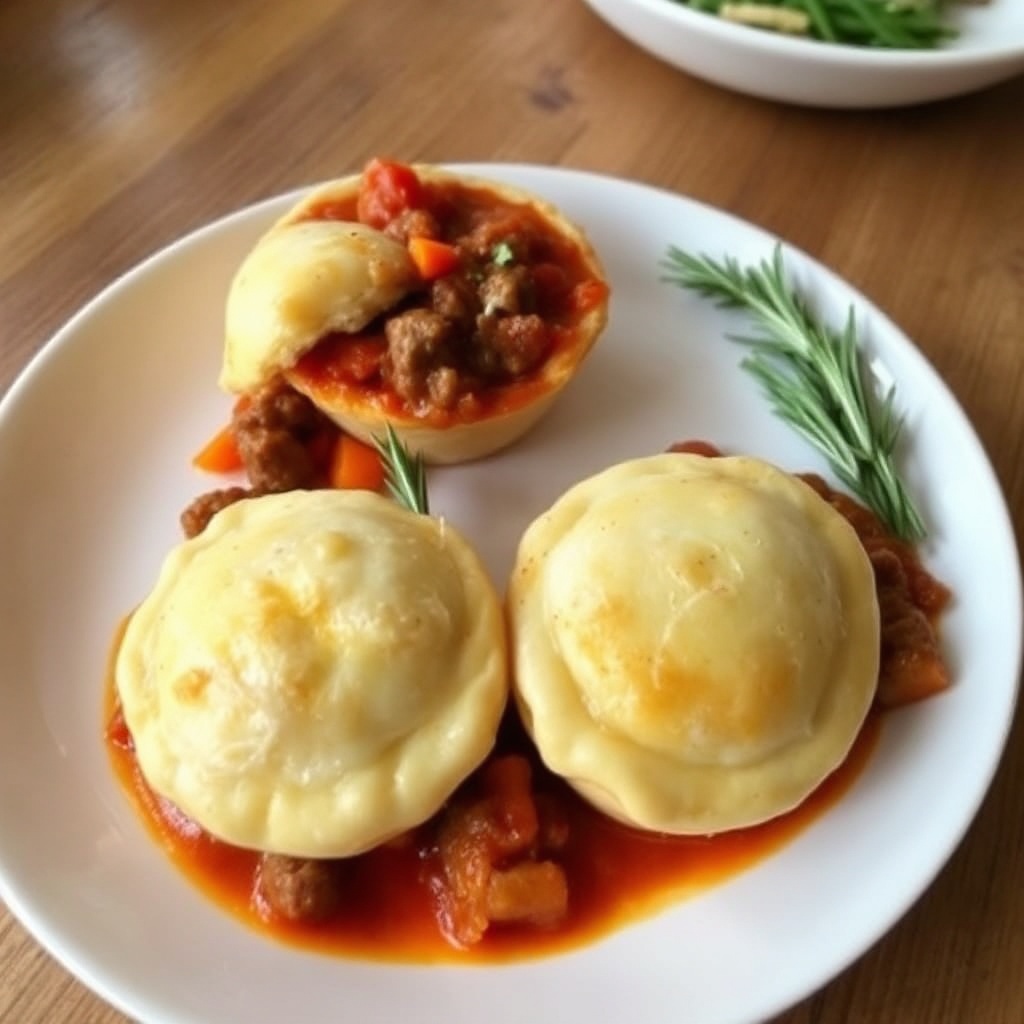 Savory Italian Beef Pot Pies