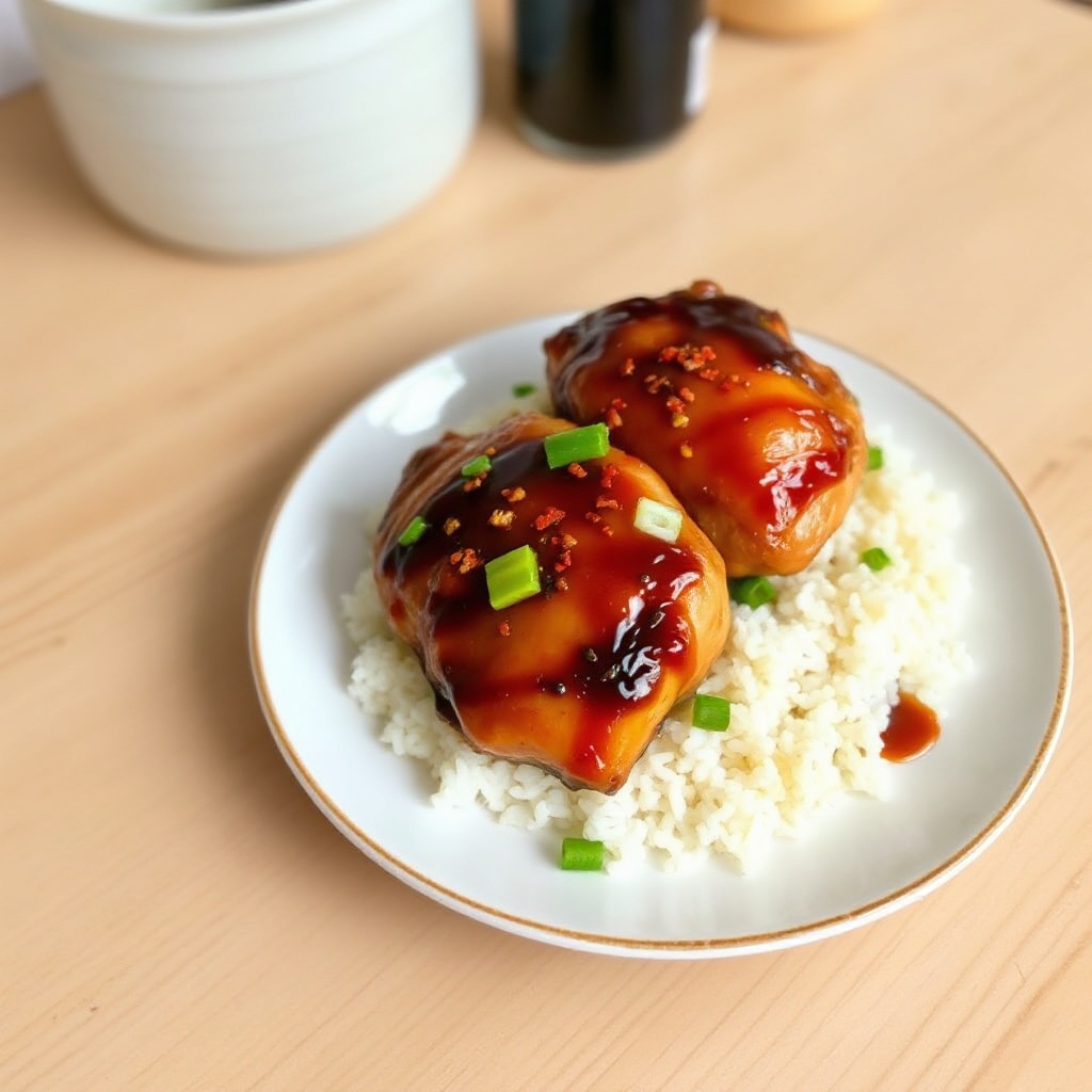 Cosce di Pollo Glasse Salate