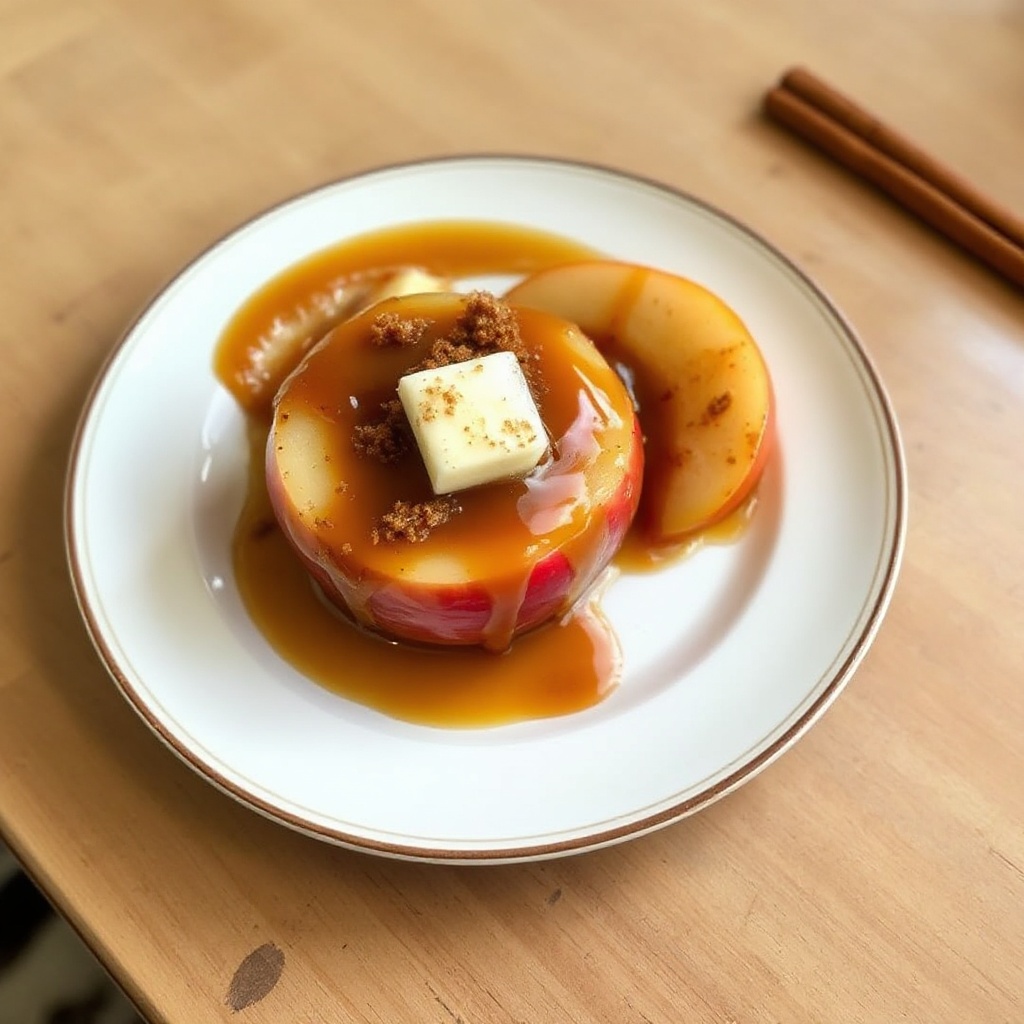 Slow Cooker Caramel Cinnamon Apples