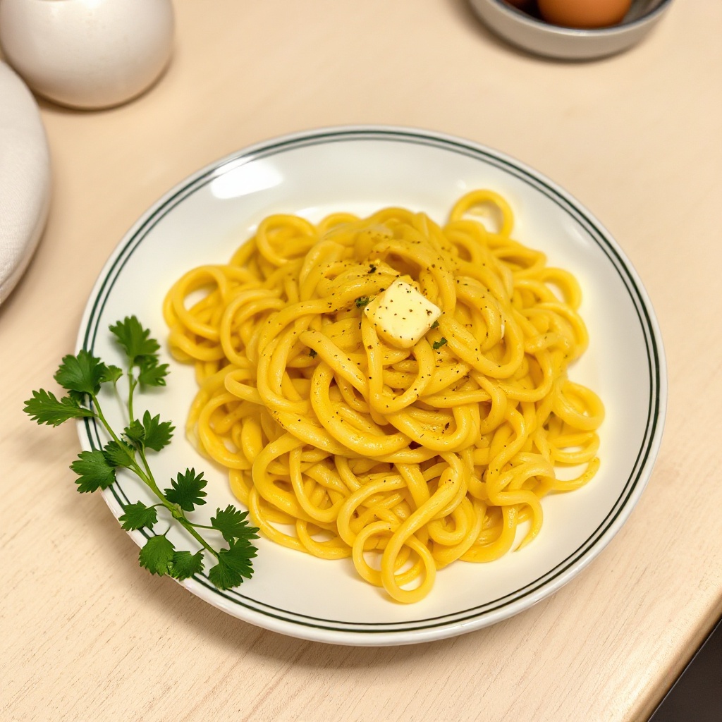 Goldene Butter-Spätzle