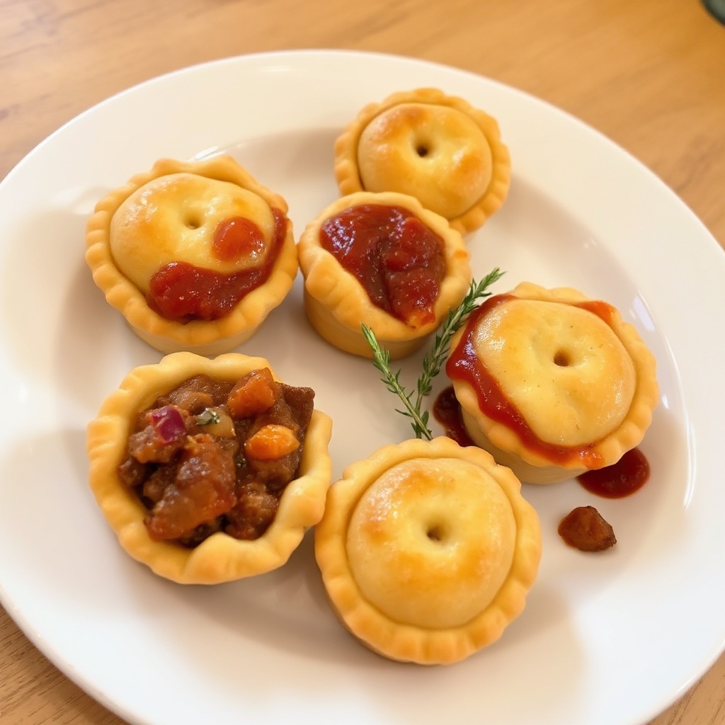 Savory Aussie-Style Mini Meat Pies