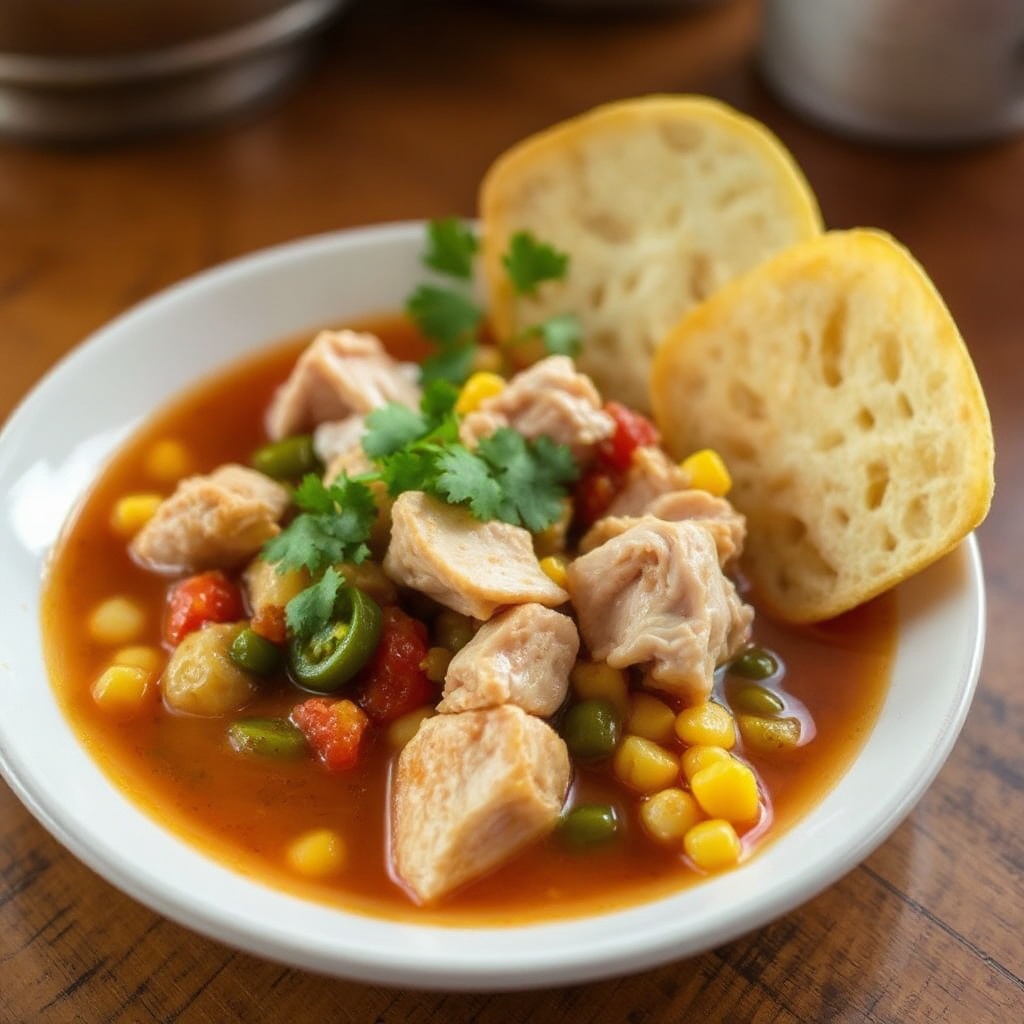 Spicy Fiesta Chicken Soup