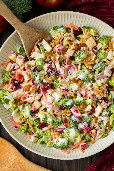 Brokkoli-Apfel-Salat