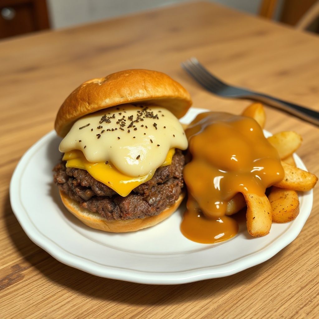 Canadian Style Loaded Burger