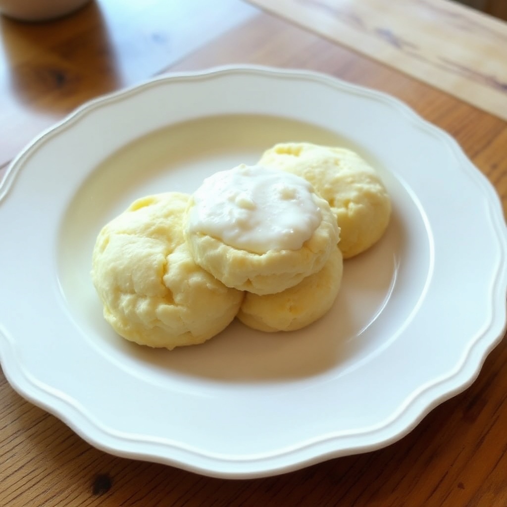 Biscotti Muffin alla Panna Acida Soffici