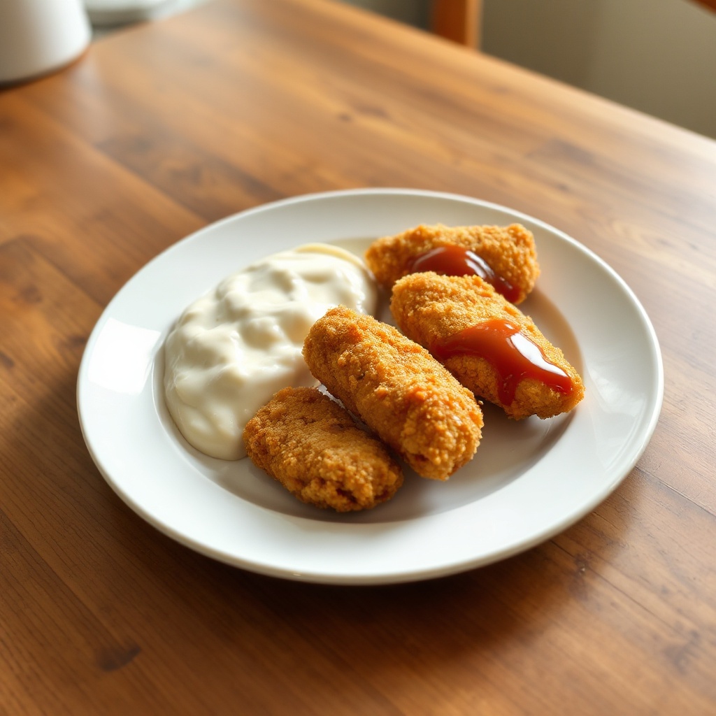 Strisce di Pollo Croccanti al BBQ Miele