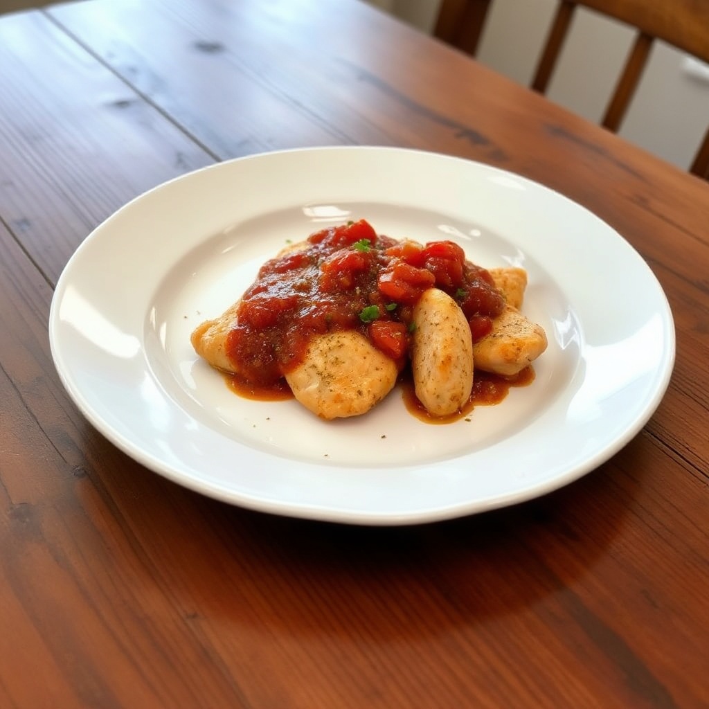 Würziges Salsa-Hühnchen