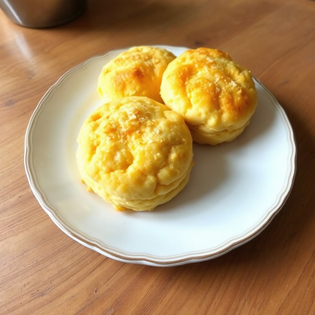 Herzhafte Cheddar-Kokos-Biscuits
