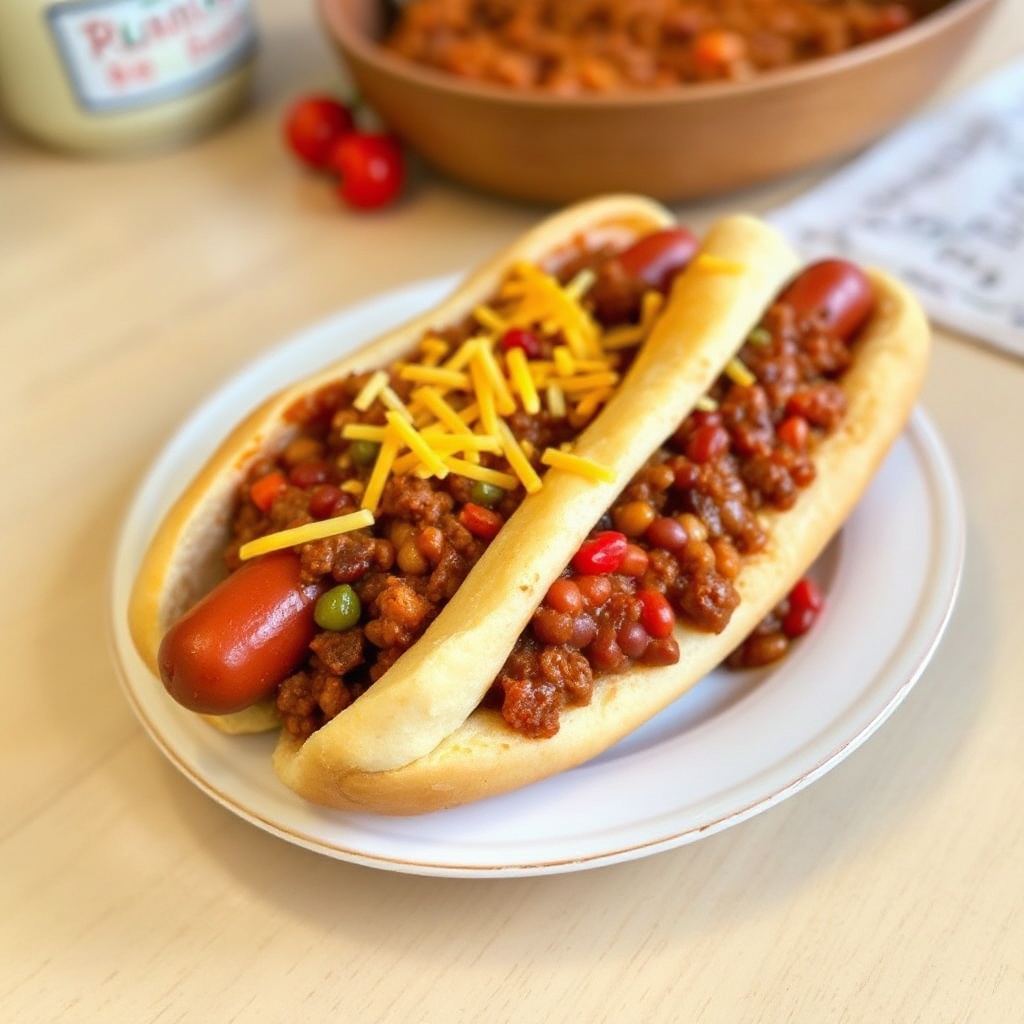 Deliziosi Chili Dog Fatti in Casa