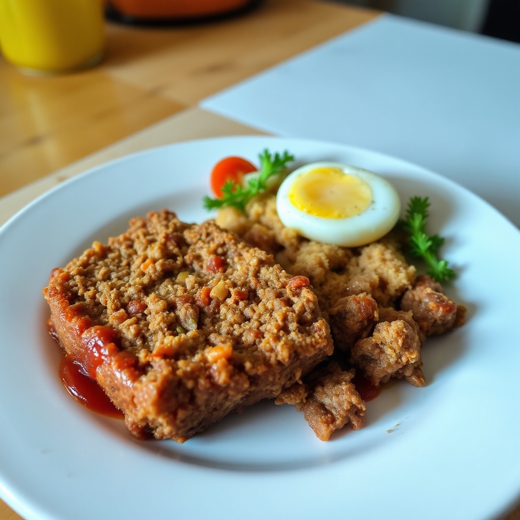 Savory Homestyle Meatloaf