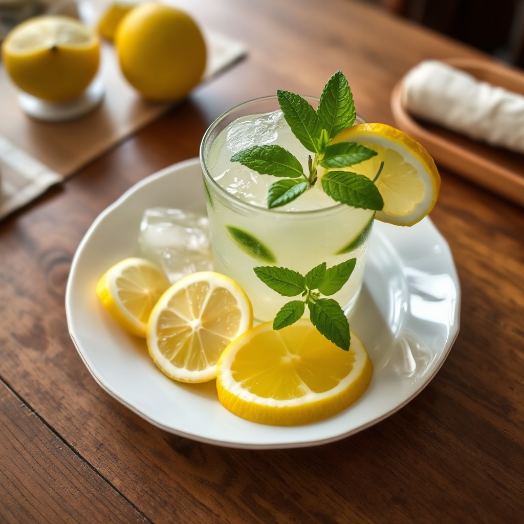 Rinfrescante Lemon-Mint Cooler
