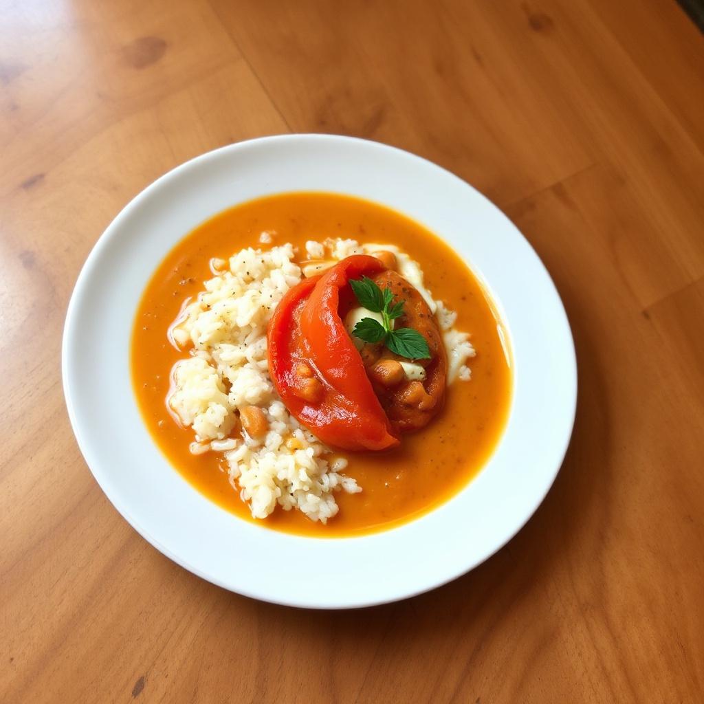 Creamy Roasted Red Pepper Soup