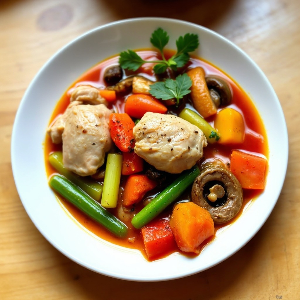 Stufato Salato di Tacchino e Verdure