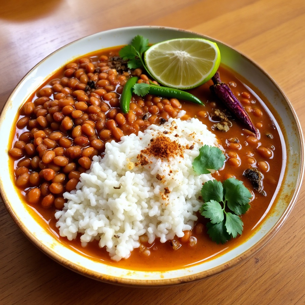 Gewürzter Rote-Linsen-Curry