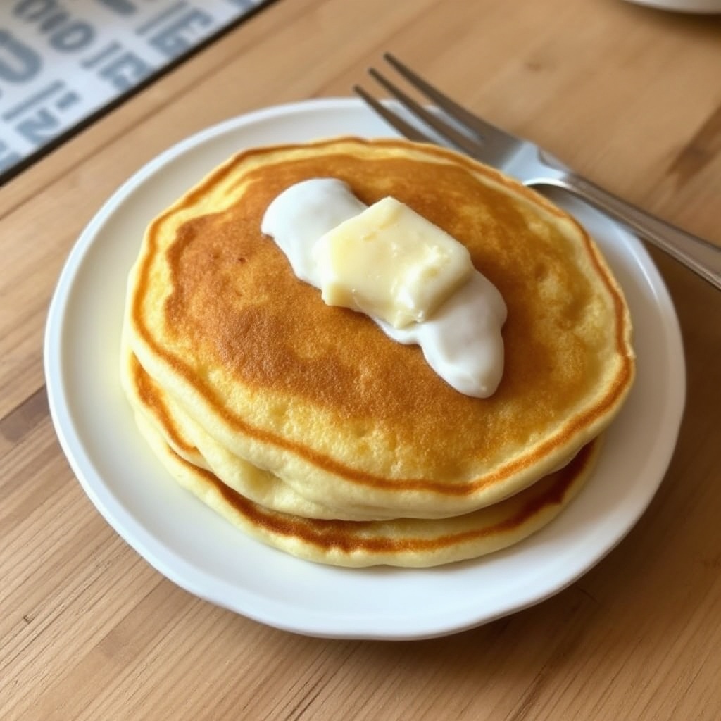 Fluffige Buttermilch-Pfannkuchen