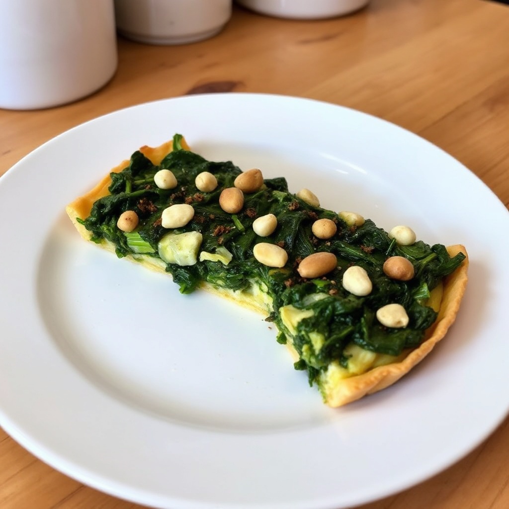 Torta Salata di Spinaci e Carciofi