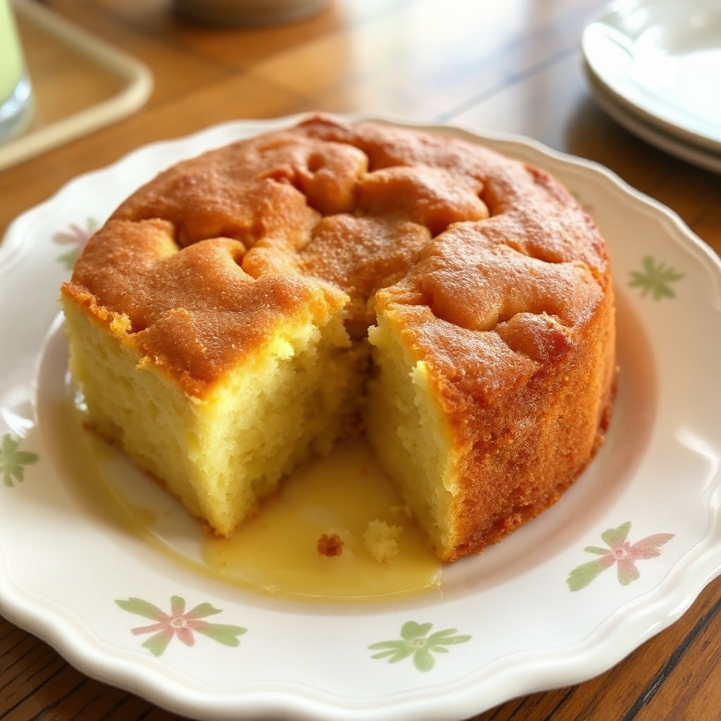 Golden Rum Bliss Cake