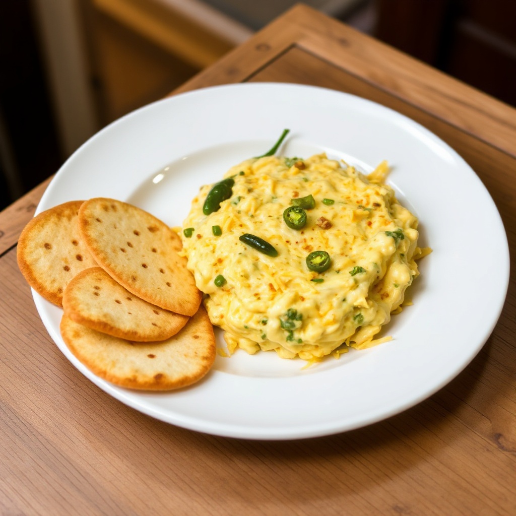 Spicy Poblano Cheese Spread