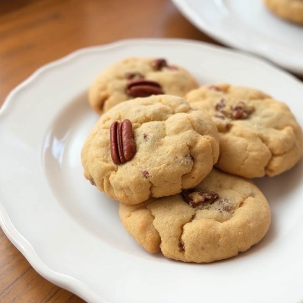 Buttery Pecan Bliss Cookies