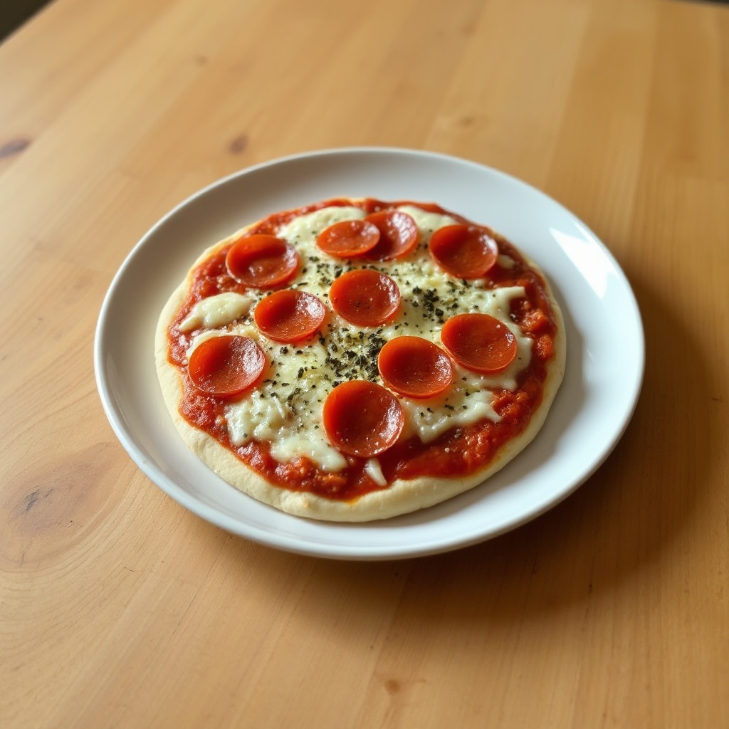 Delizia di Pizza al Formaggio e Pepperoni