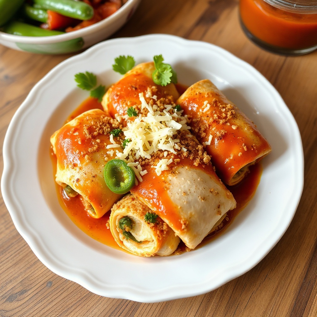 Involtini di Pollo Messicani Piccanti