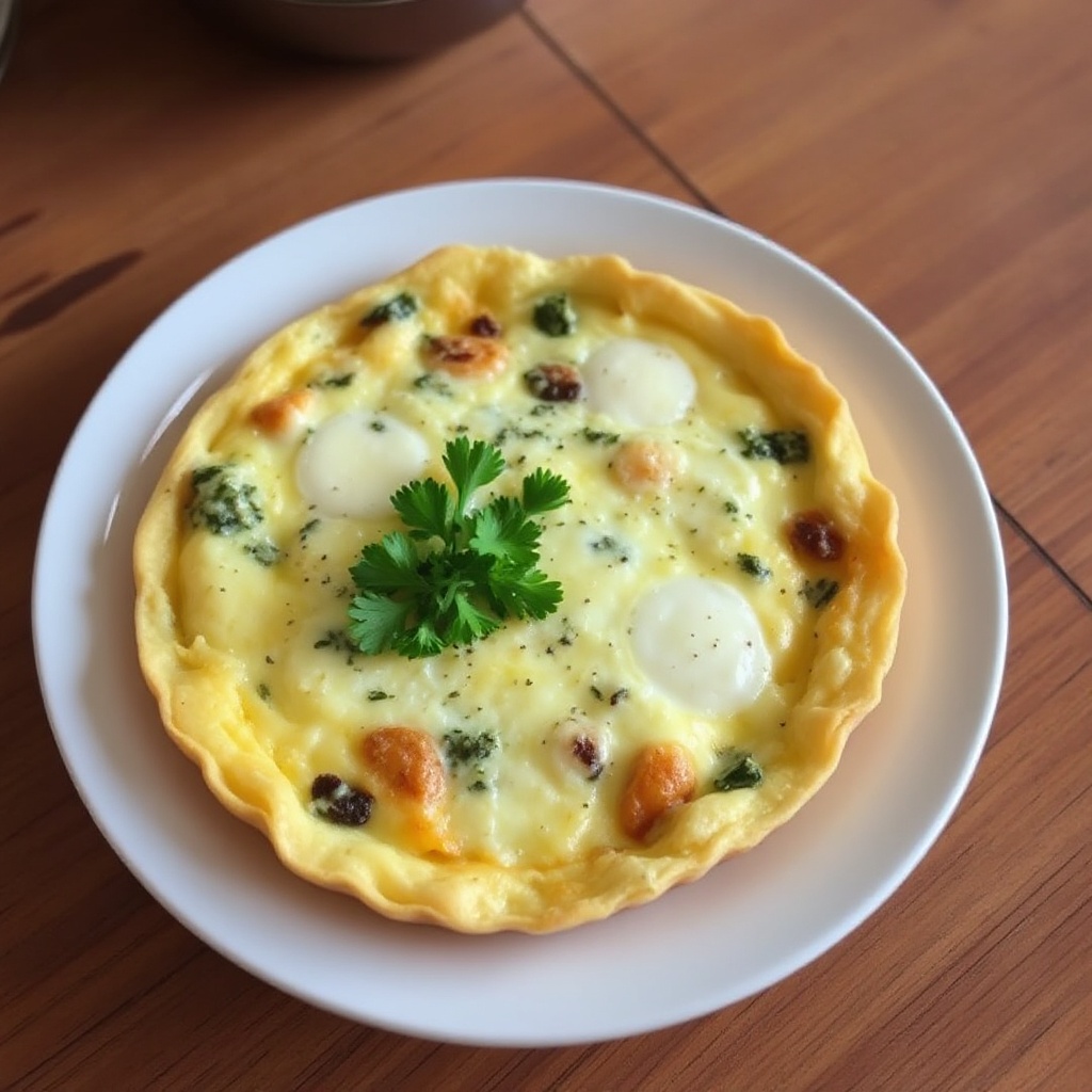 Quiche Salata con Formaggio e Erbe