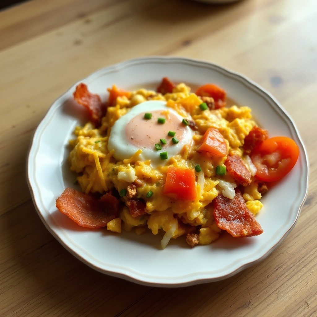 Scramble Salato per Colazione