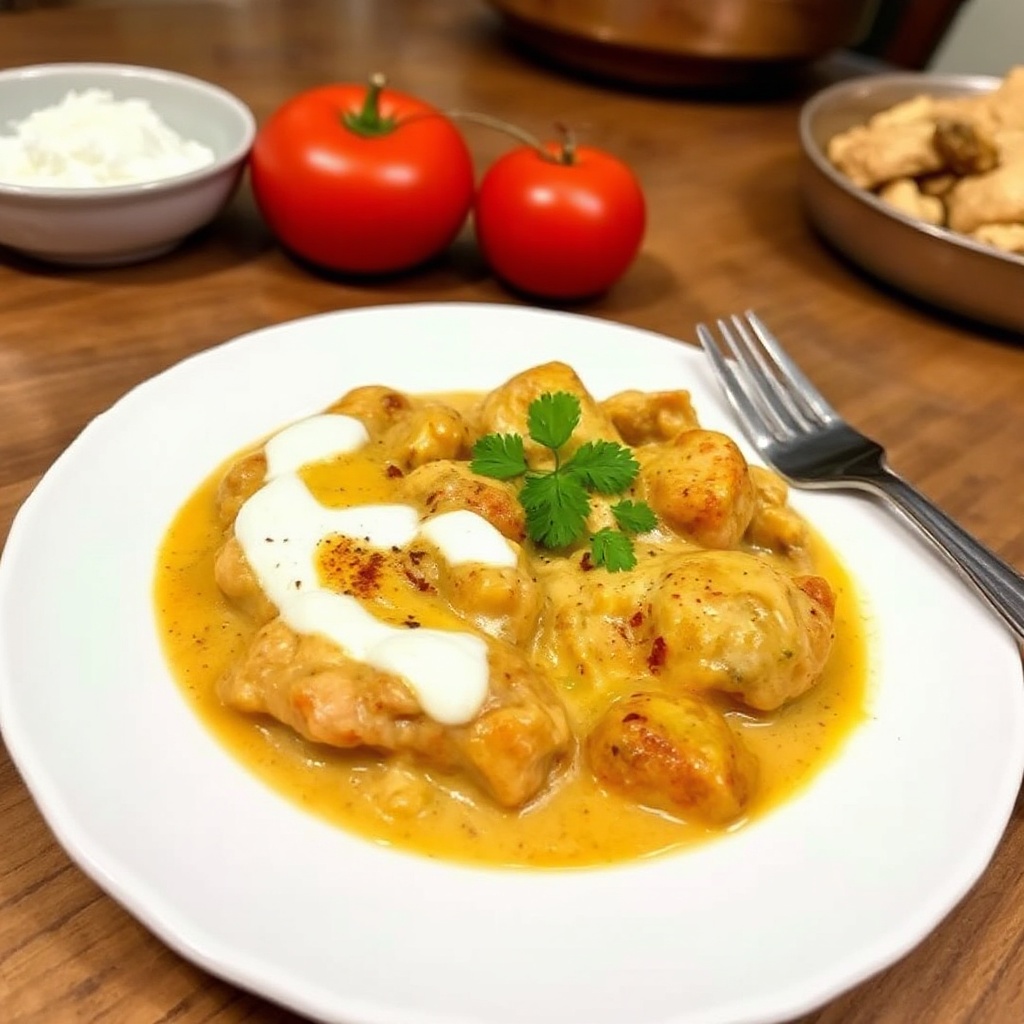 Creamy Spiced Chicken Curry