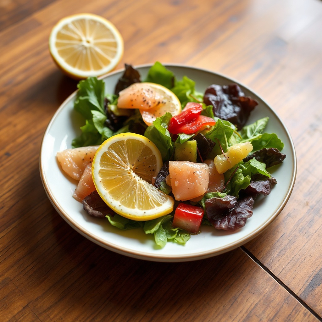 Zesty Pink Lemon Vinaigrette