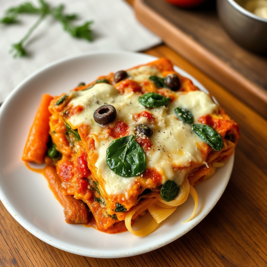 Lasagna Vegetariana Ricca