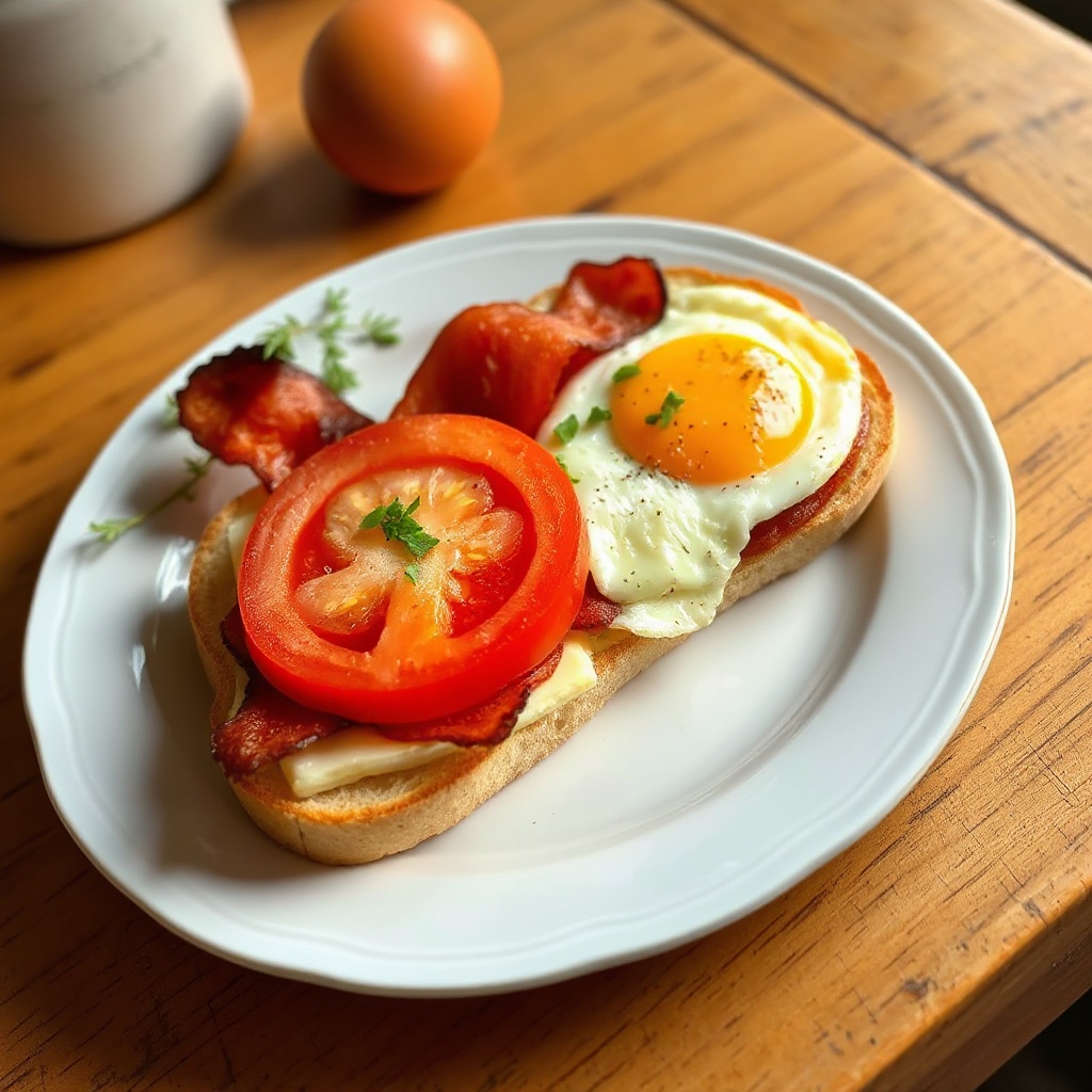 German-Style Open-Faced Sandwich