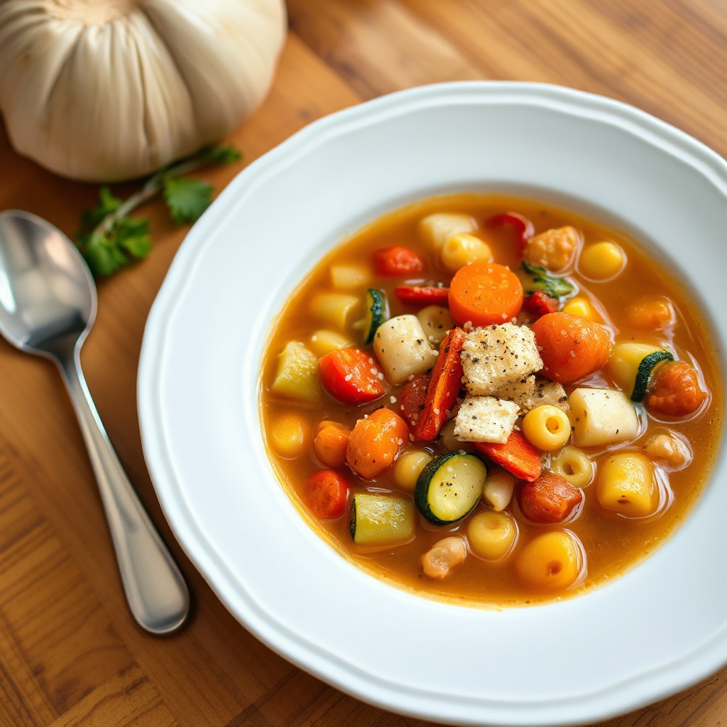 Herzhafte Gemüsesuppe