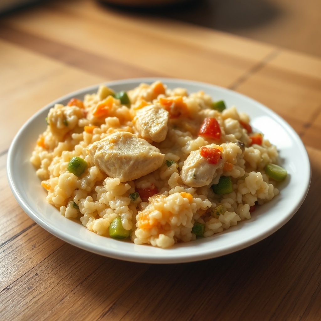 Creamy Chicken and Rice Casserole