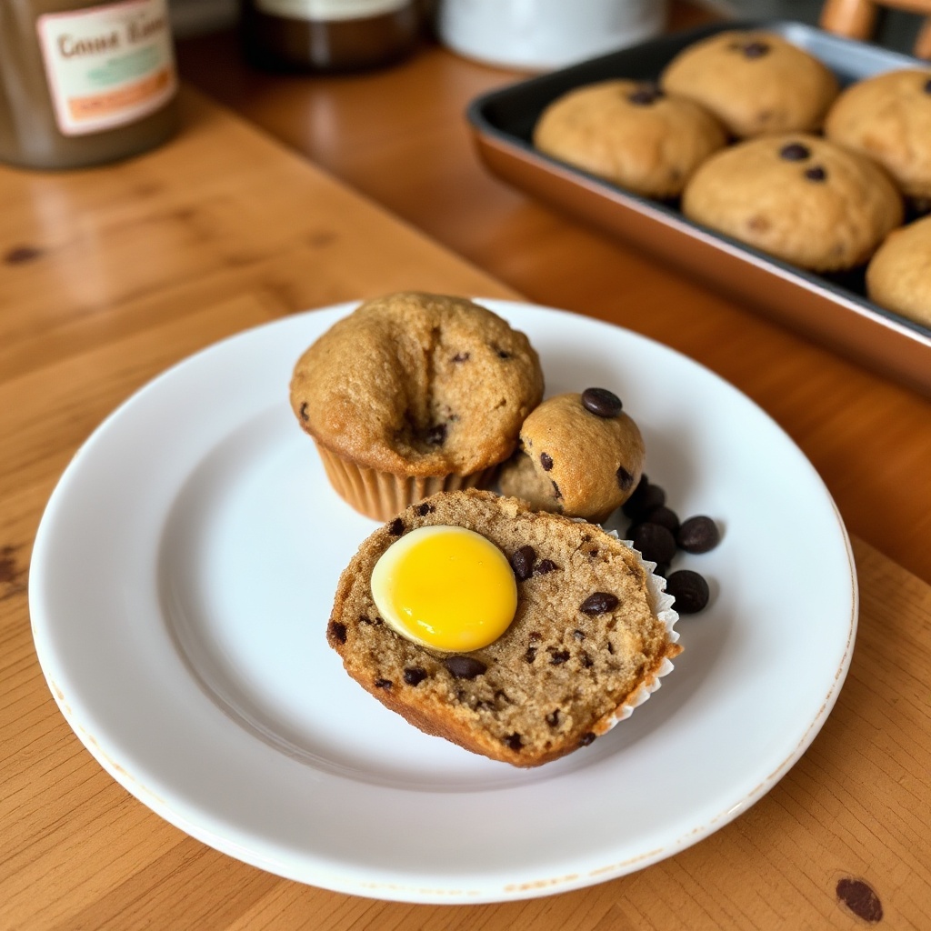 Muffin Delizia Banana e Gocce di Cioccolato