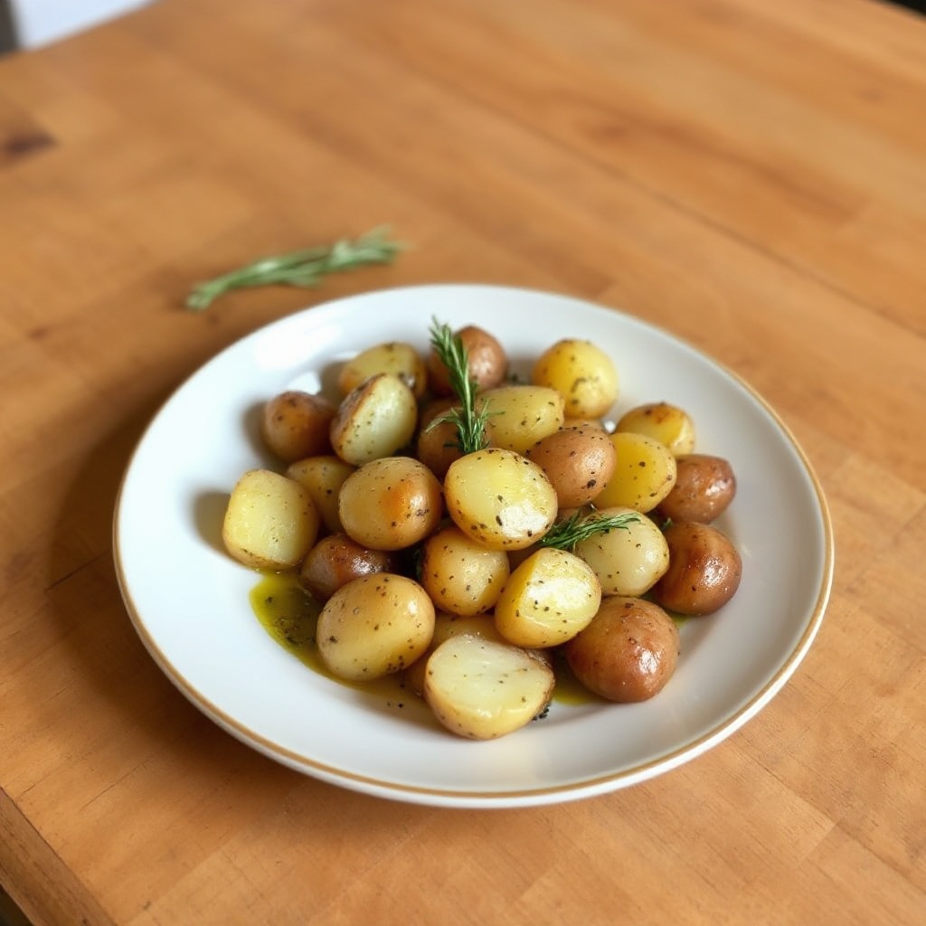 Herb-Roasted Potatoes and Shallots