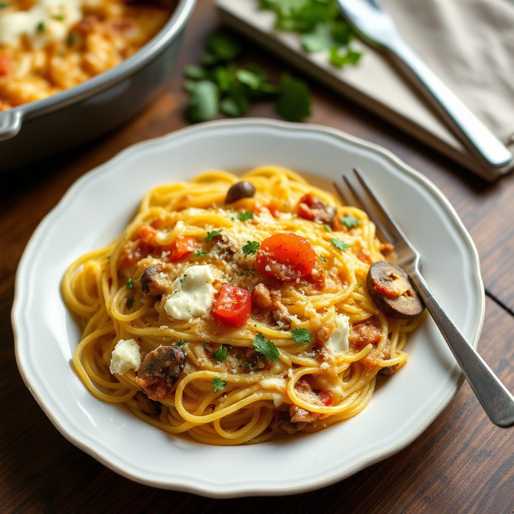 Sformato di Zucca Spaghetti con Formaggio