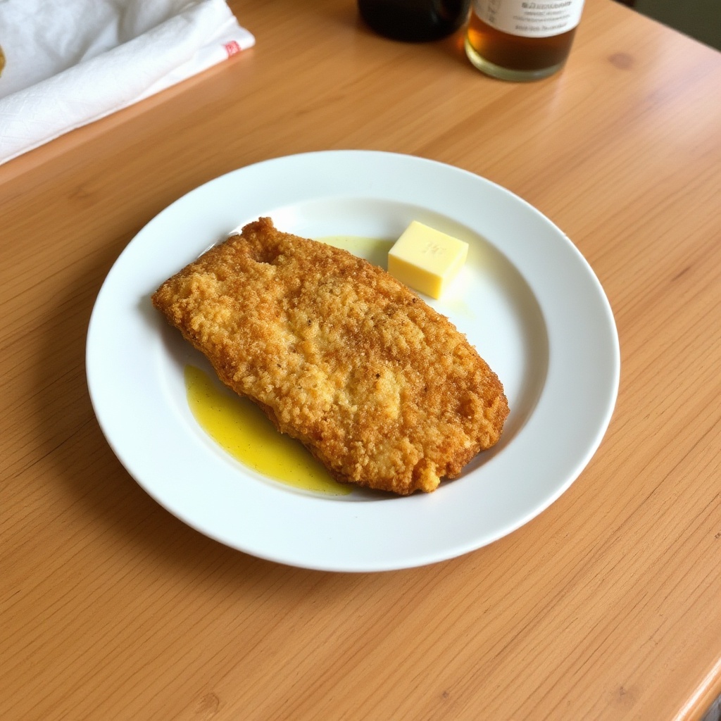 Knuspriger Bierteigfisch