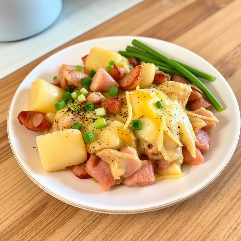 Sformato Salato di Prosciutto e Patate