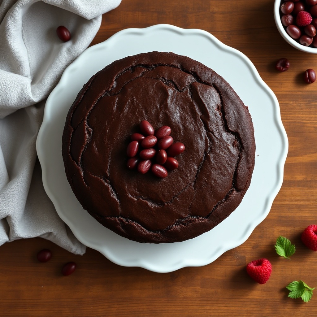 Chocolate Kidney Bean Cake