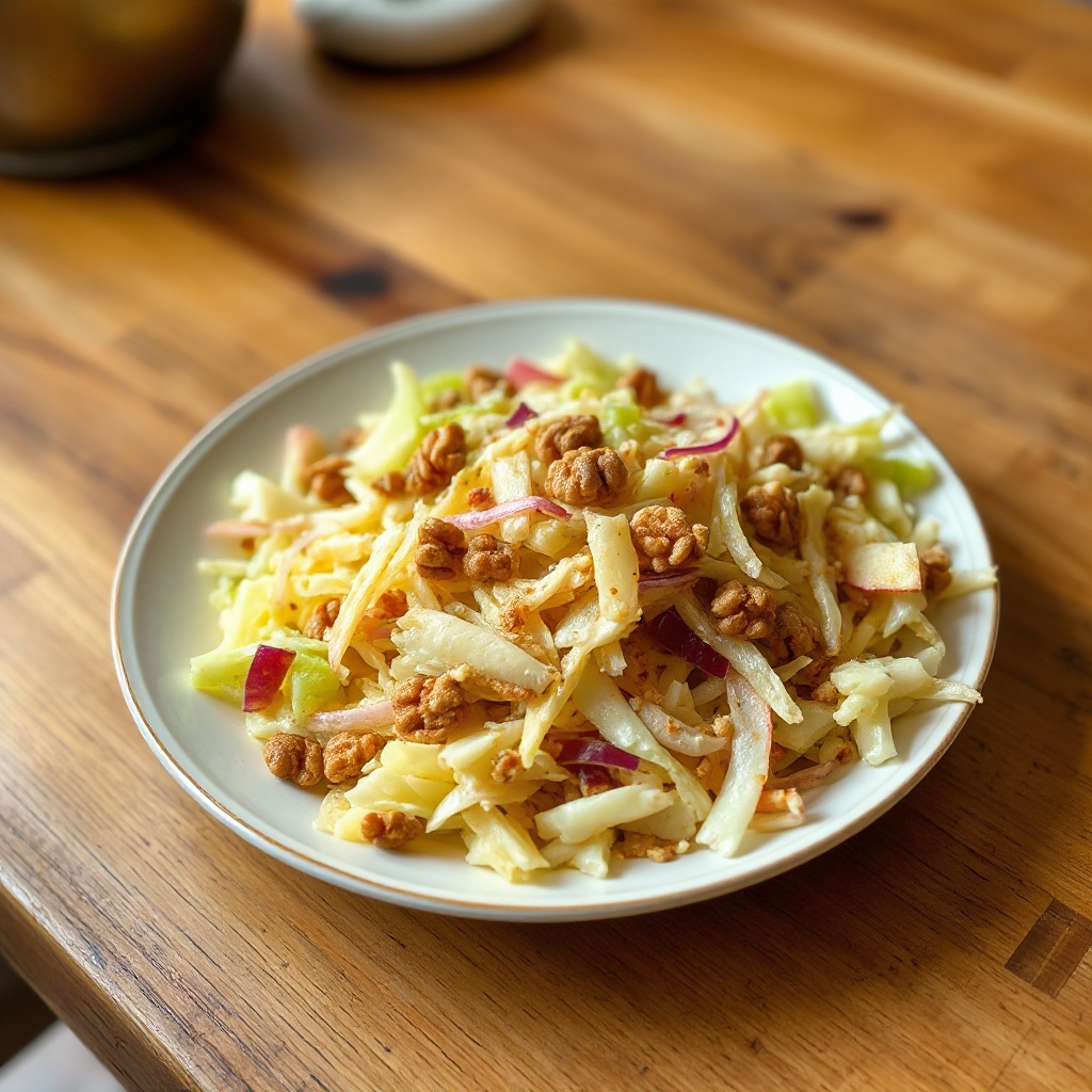 Insalata Croccante di Mele e Noci