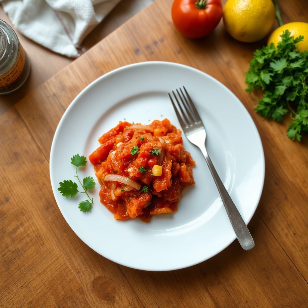 Würzige Tomaten-Harissa