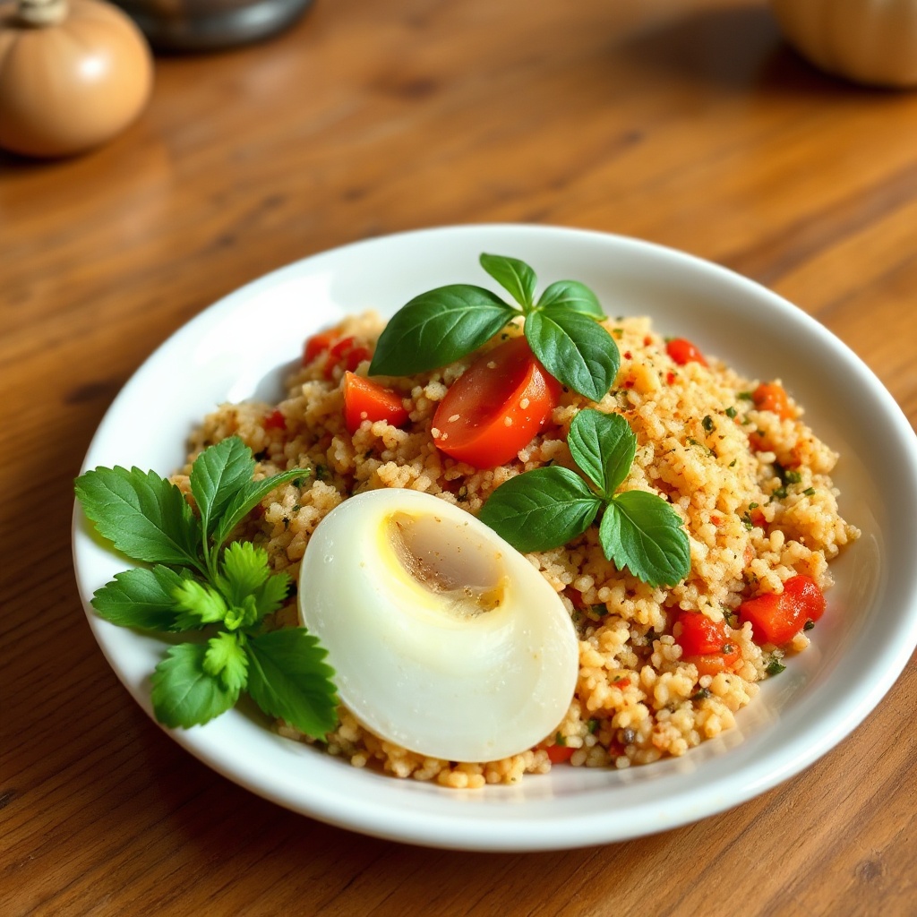 Pilaf di Bulgur Salato con Erbe