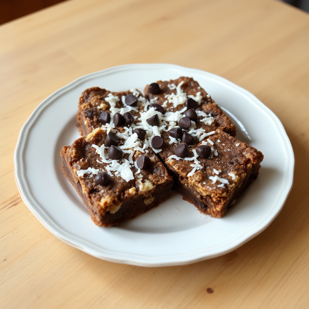 Quadrati di Bliss al Cioccolato e Cocco