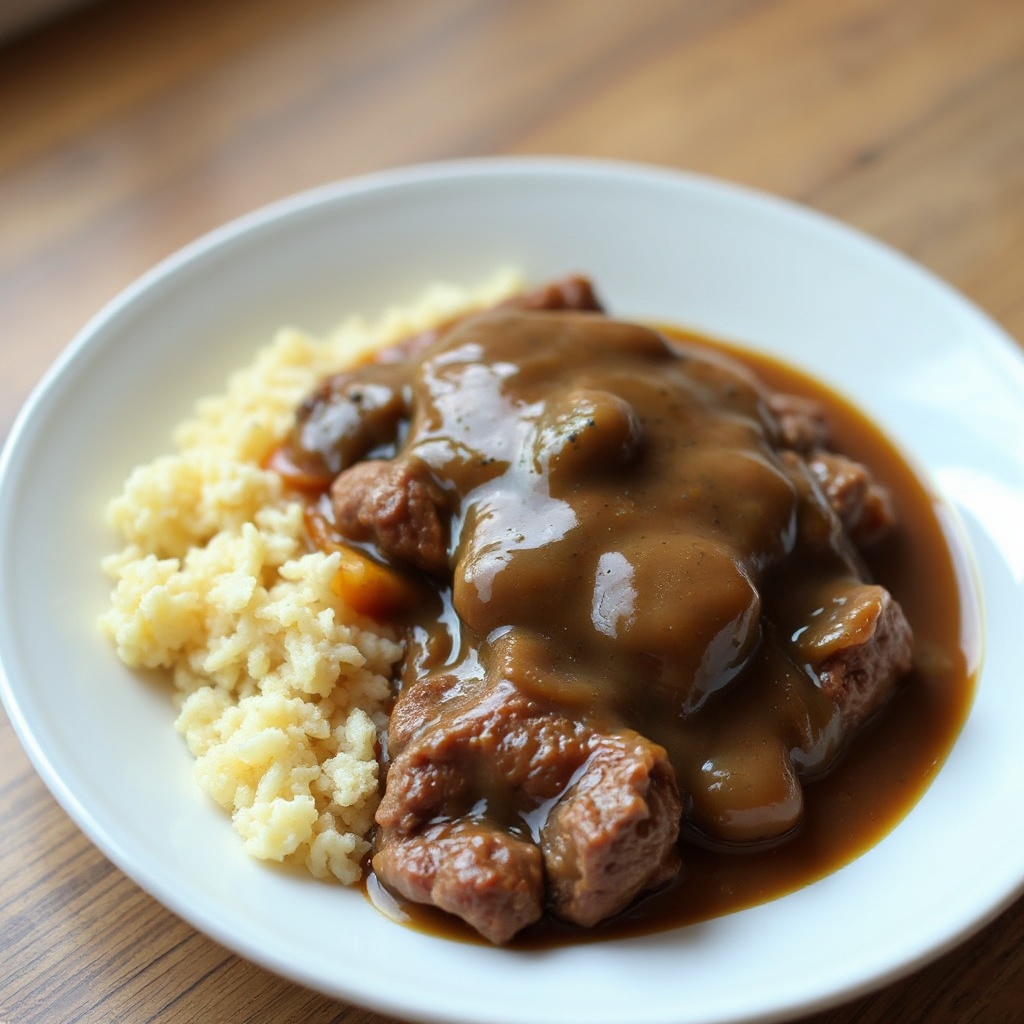 Schmorbraten mit herzhaftem Bratensaft aus dem Slow Cooker