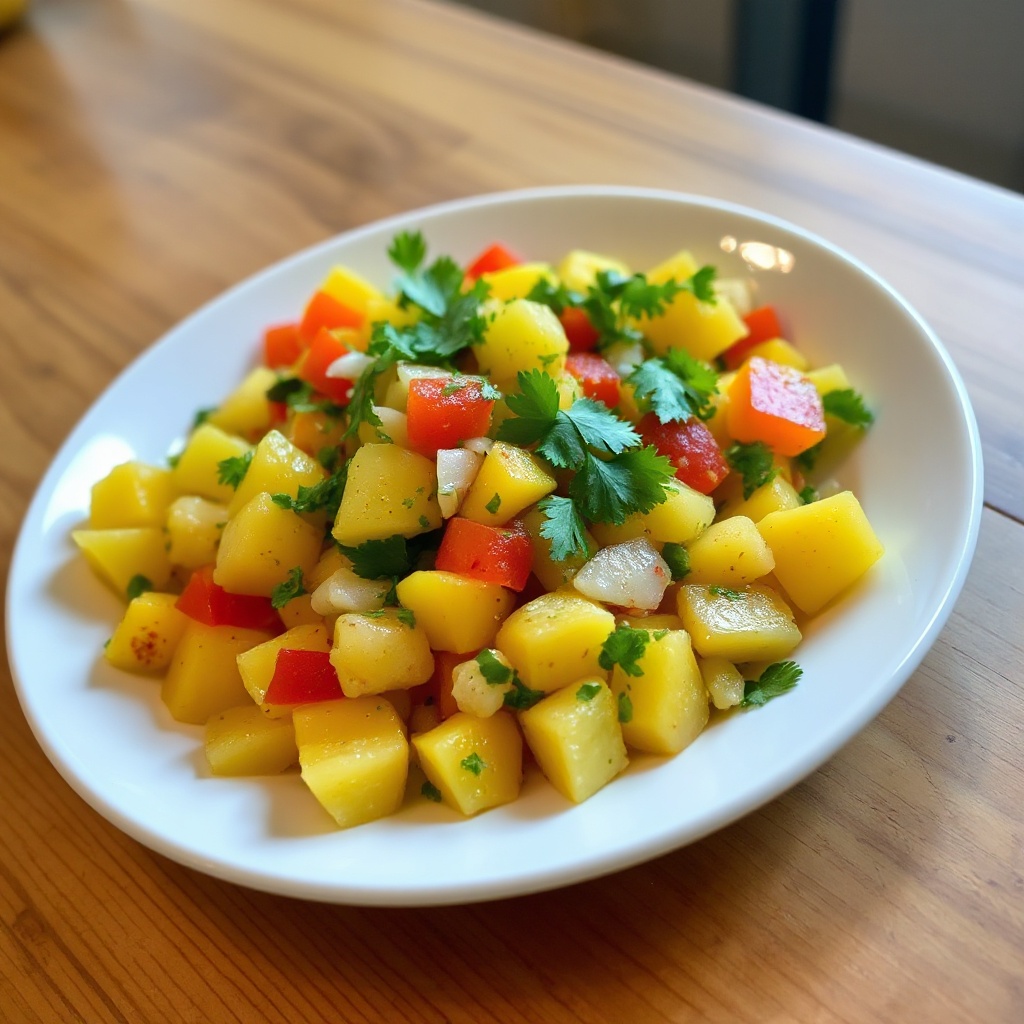 Tropical Mango Pineapple Salsa