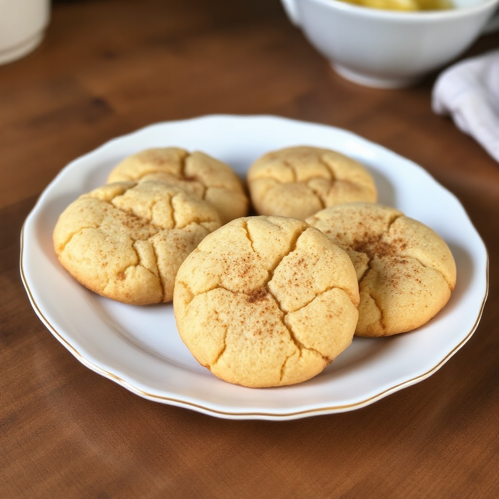 Zesty Cinnamon Sugar Cookies