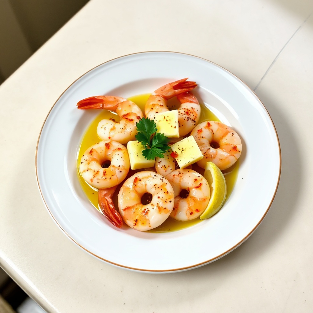 Garlic Butter Shrimp Tapas