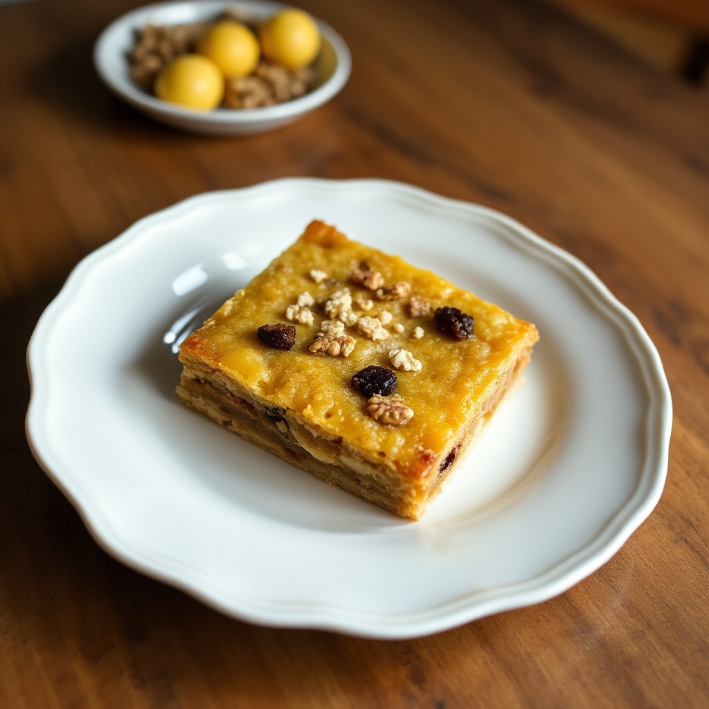 Golden Butter Tart Squares